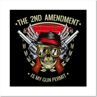 Is my gun permit Posters and Art